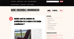 Desktop Screenshot of gare-ensemble.fr